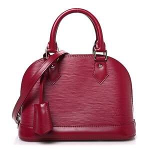 Louis Vuitton Epi Alma Bb Fuchsia #250507L13B